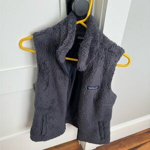 Patagonia Charcoal Fleece Vest